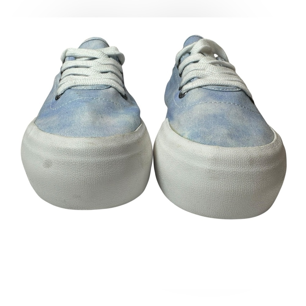 Billabong Puebla Platform Sneaker Light Blue/White Tie Dye Vulcanized - Picture 4 of 7